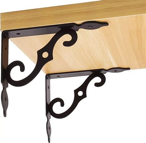 powder coated metal brackets|decorative angle brackets for wood.